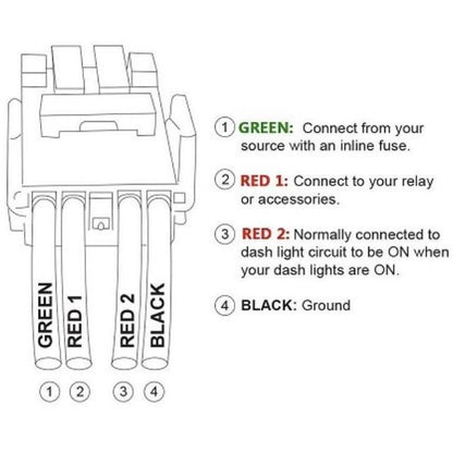 Cali Raised Small Style Toyota OEM Style "BUMPER LIGHT BAR" Switch