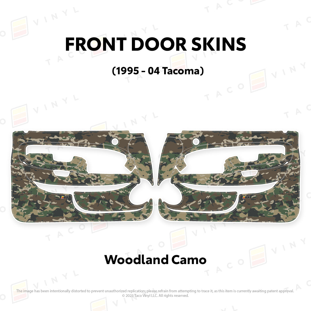 Taco Vinyl Tacoma Door Skins | '95 - '04 Tacoma