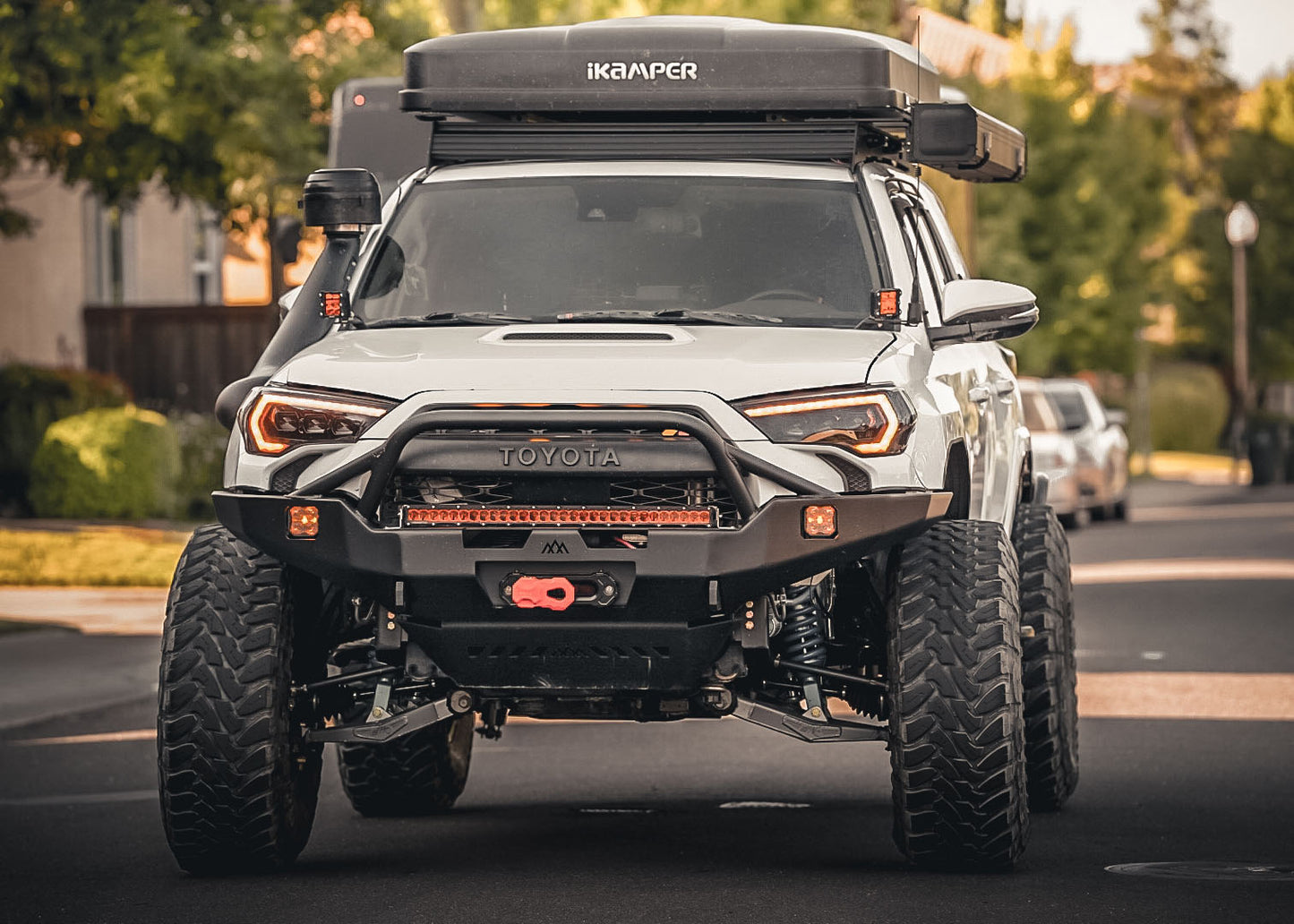 Toyota 4Runner 5th Gen (2010-2024) Hi-Lite Overland Front Bumper [PreRunner Bull Bar]