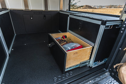 Goose Gear Alu-Cab V2 Rear Double Drawer, 6-ft Bed | '05 - '23 Tacoma