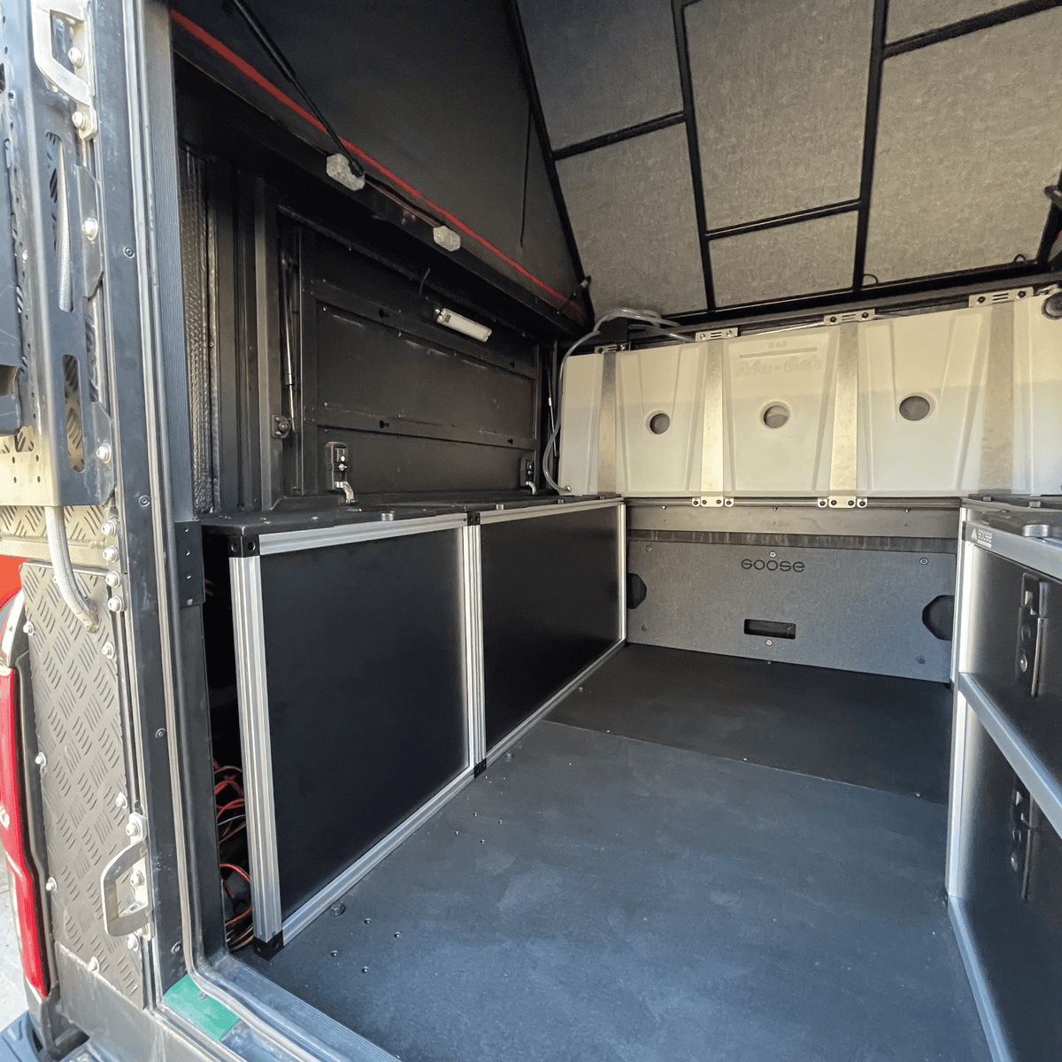 Goose Gear Alu-Cab V2 Rear Utility Module, 6-ft Bed | '05 - '23 Tacoma