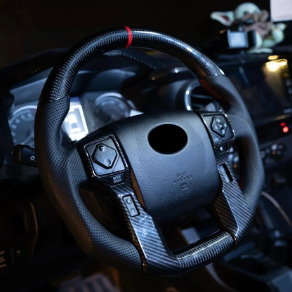 Aspire Toyota Carbon Fiber Steering Wheel | '05 - '23 Tacoma, '14 - '24 4Runner, '14 - '21 Tundra