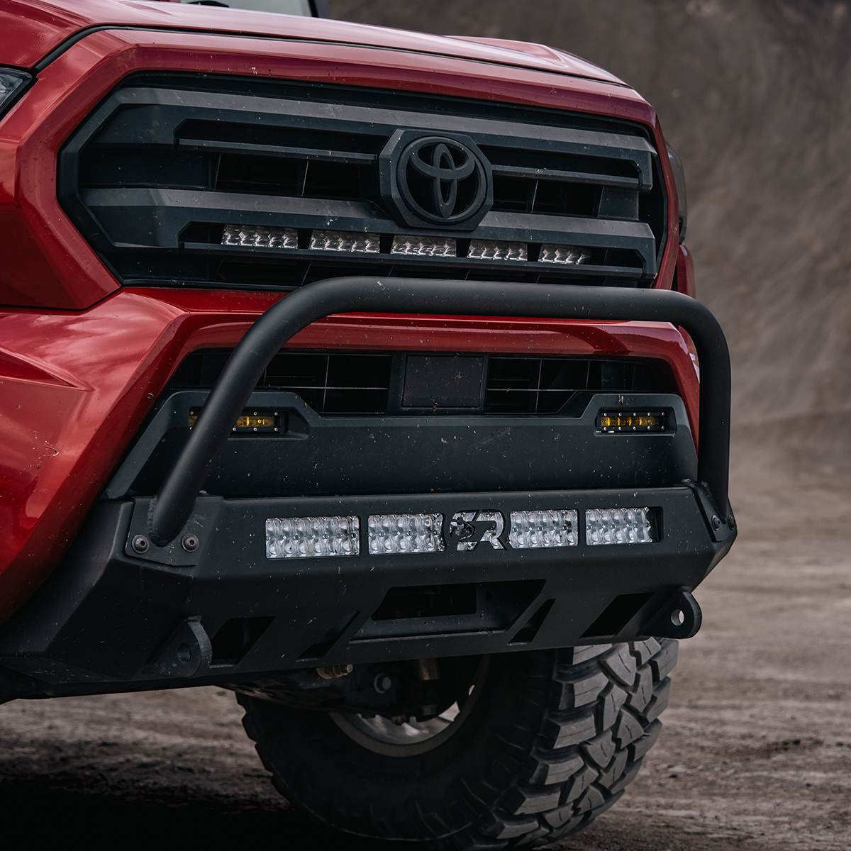 Cali Raised Stealth Bumper | 2024+ Tacoma