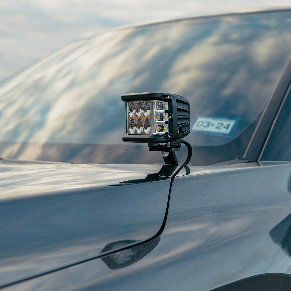 Cali Raised Low Profile Ditch Light Brackets | 2022+ Tundra