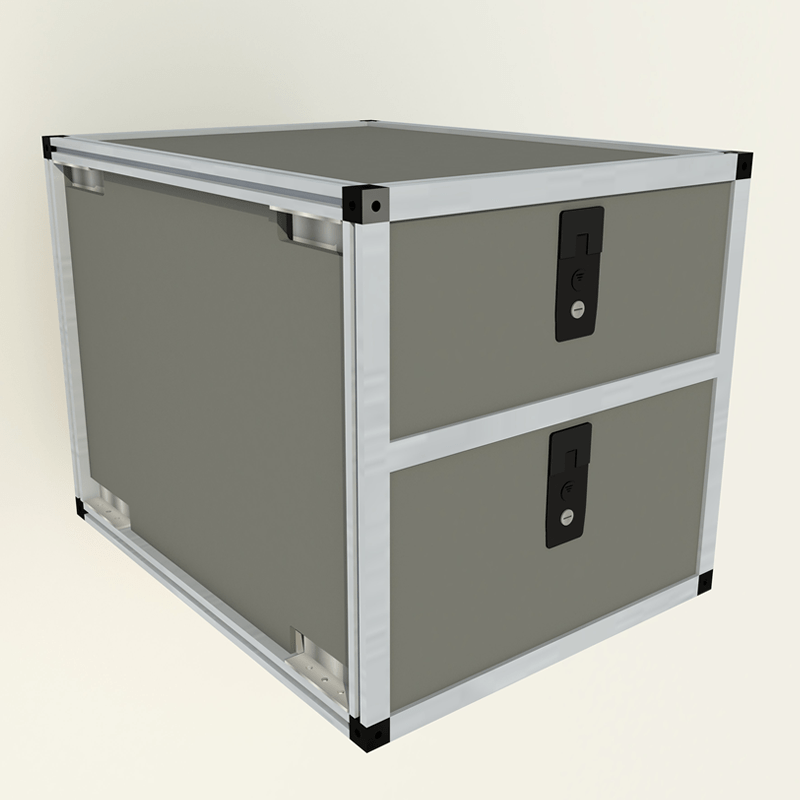 Goose Gear Double Drawer Module | 19-3/16 W x 25 D