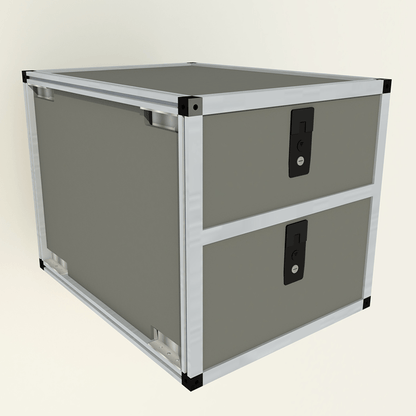 Goose Gear Double Drawer Module | 22-3/16 W x 30 D