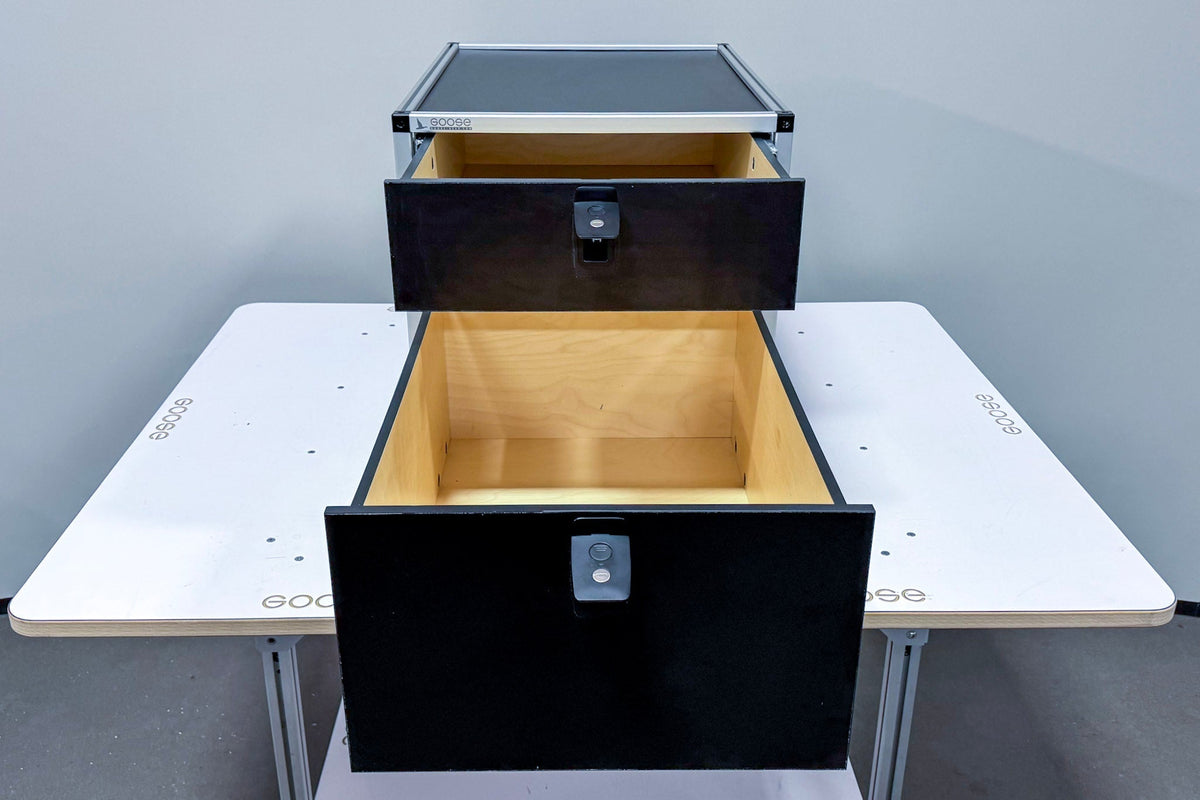 Goose Gear Double Drawer Module | 22-3/16 W x 30 D