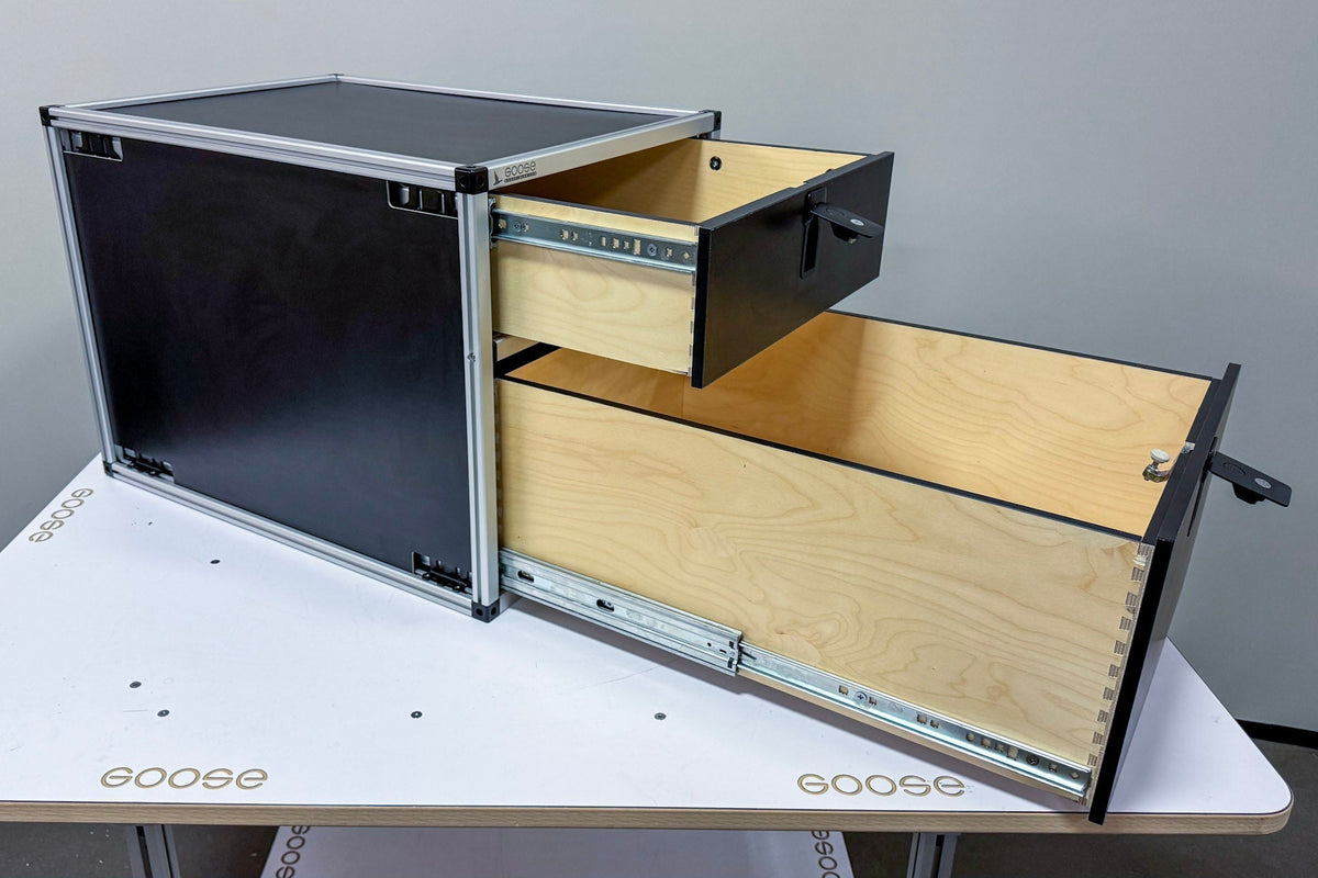 Goose Gear Double Drawer Module | 22-3/16 W x 30 D