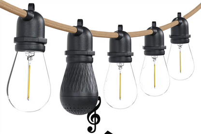 Freespirit Recreation Camping String Lights with Speakers