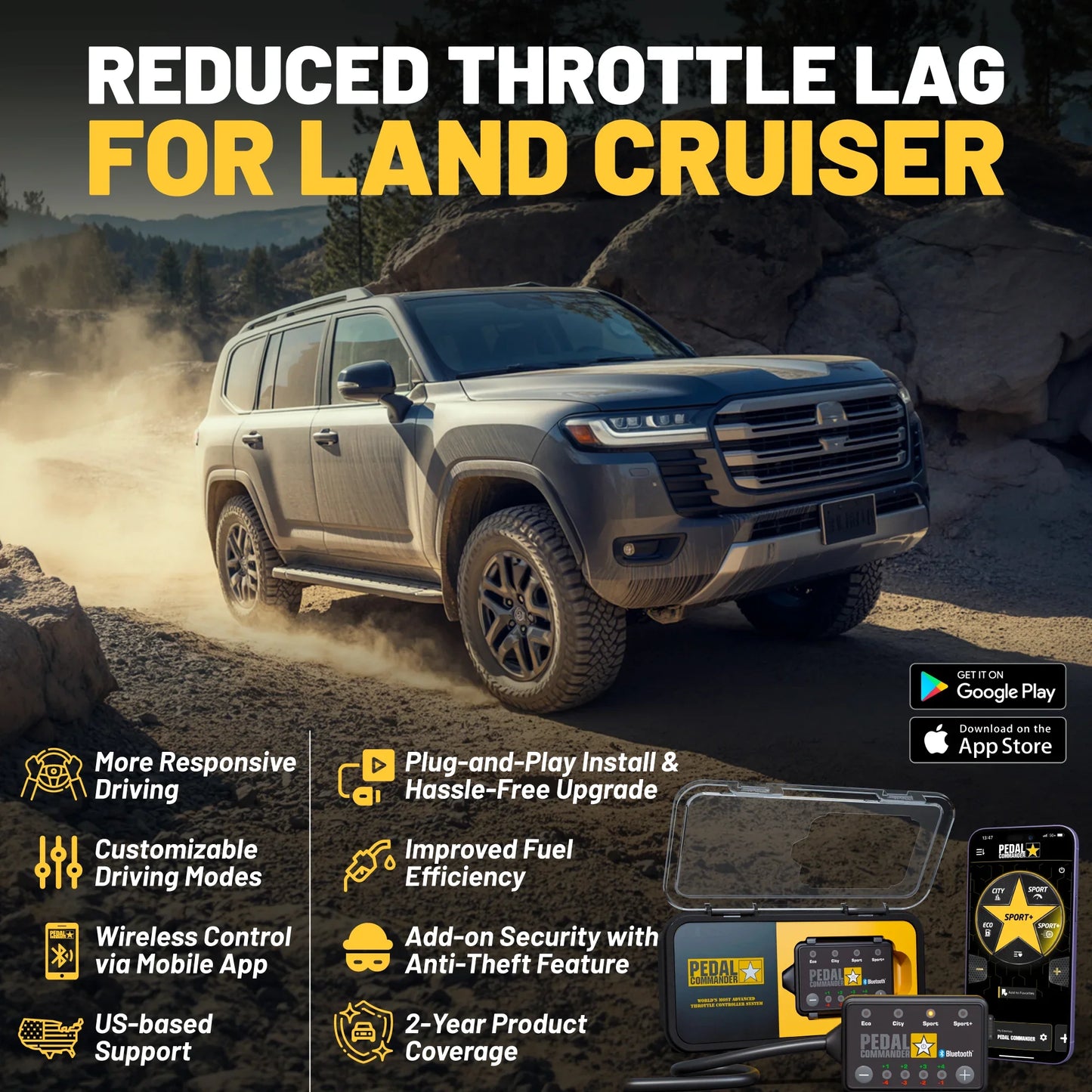 Pedal Commander | 2024+ Land Cruiser