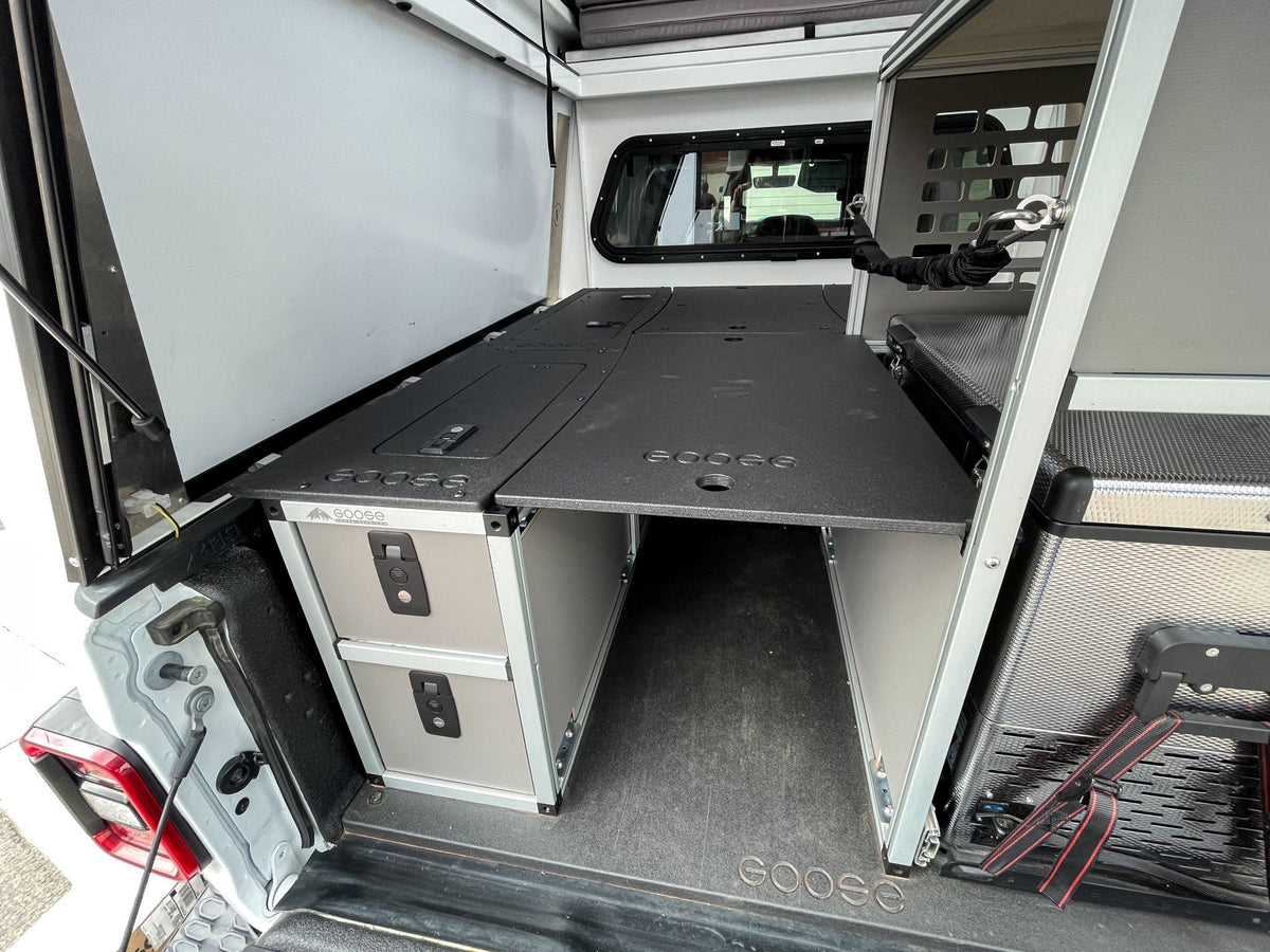 Goose Gear Camper System Rear IceBox | Passenger Side