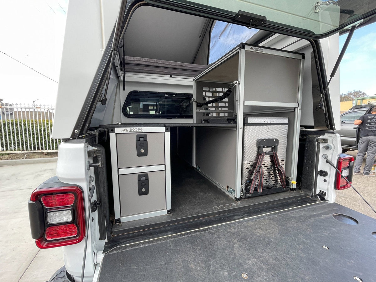 Goose Gear Camper System Rear IceBox | Passenger Side