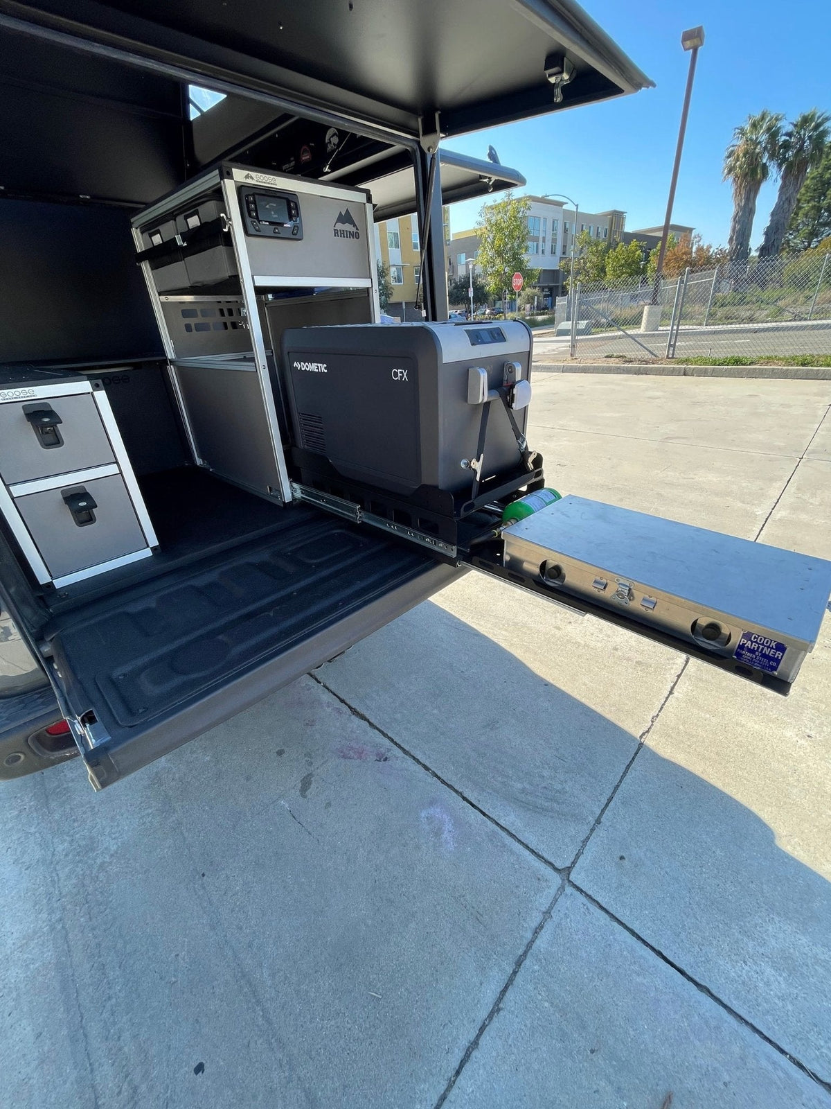 Goose Gear Camper Rear CampKitchen | Passenger Side