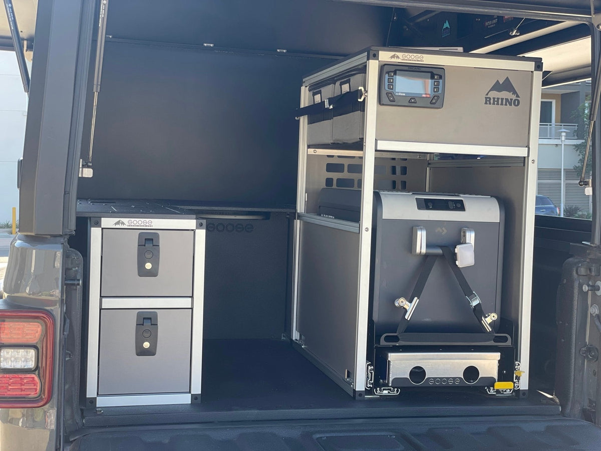 Goose Gear Camper Rear CampKitchen | Passenger Side