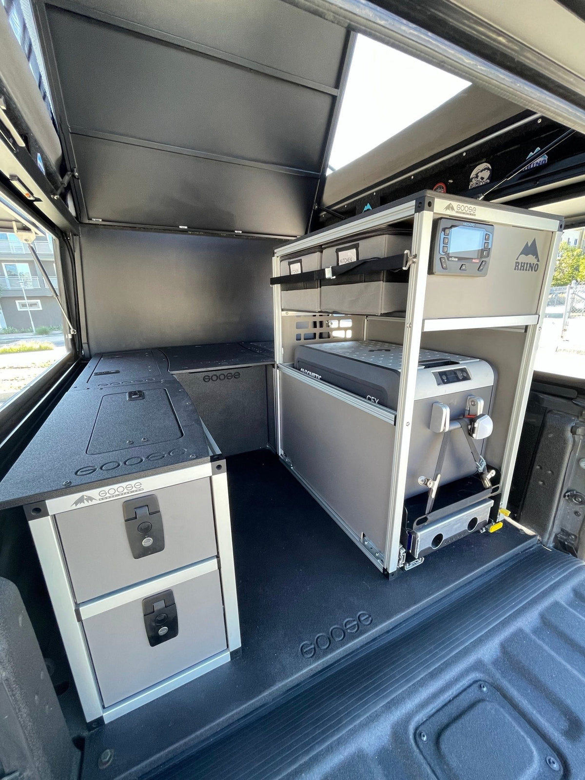 Goose Gear Camper Rear CampKitchen | Passenger Side