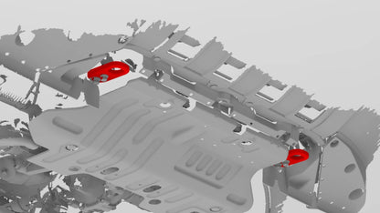 Toyota Land Cruiser & Lexus GX550 Lower Front Recovery Points | '24+ Land Cruiser