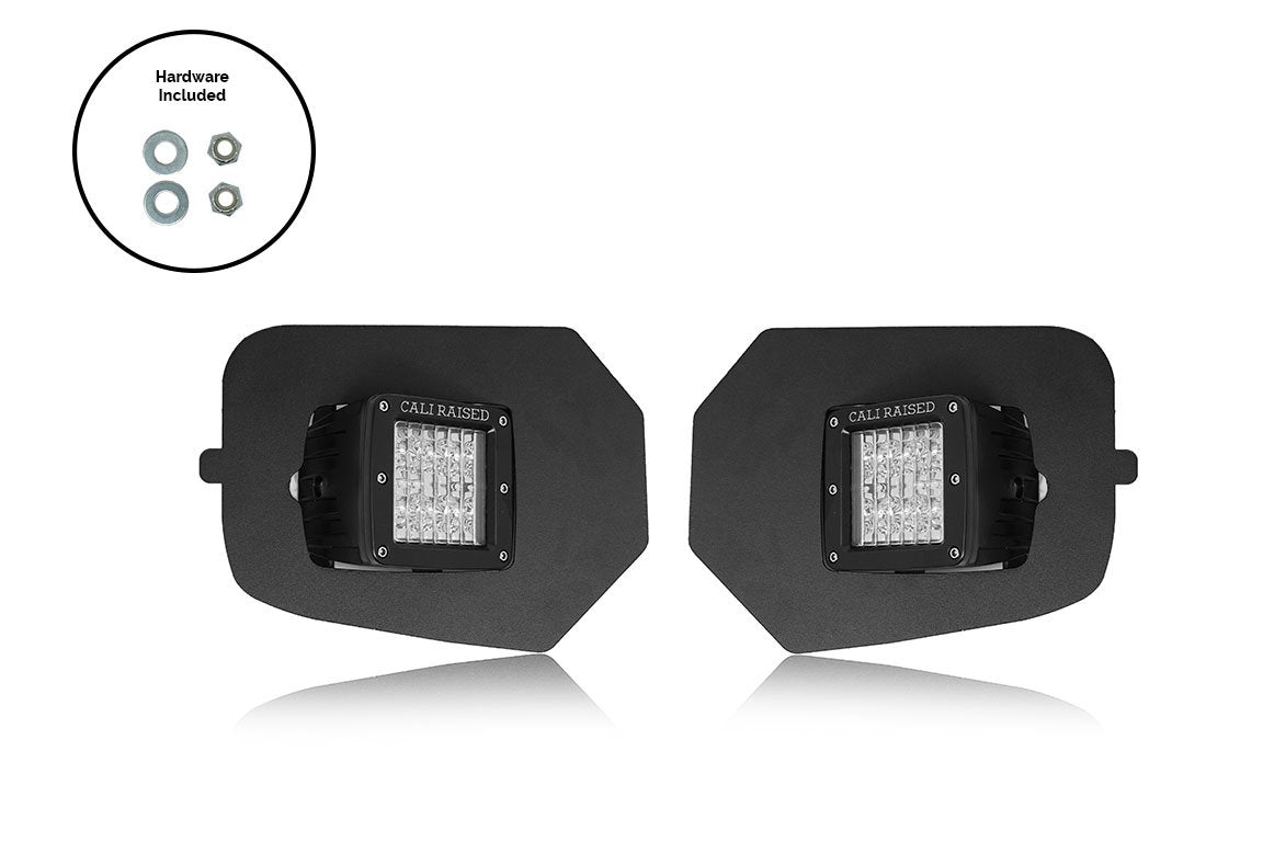 Cali Raised LED Fog Light Pod Replacements Brackets Kit | '16 - '23  Tacoma