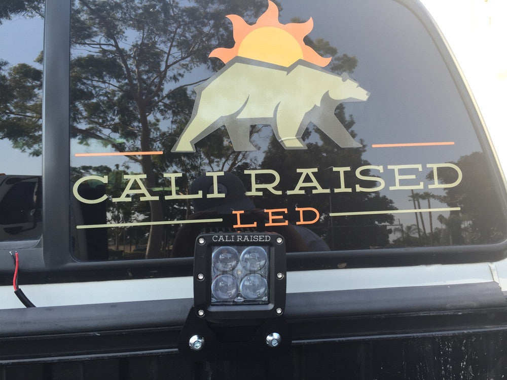 Cali Raised Bed Rail LED Pod Brackets Kit