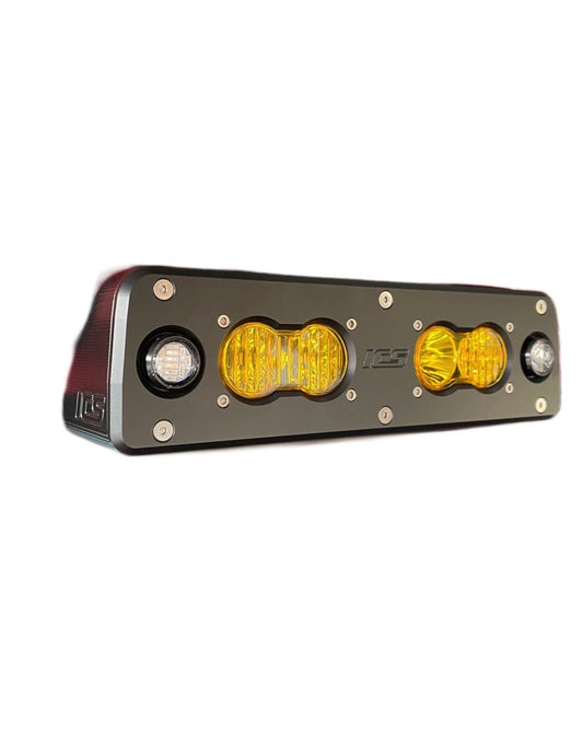 ICS Fab 2010-2024 Toyota 4Runner Third Brake Light Housing w/third brake lights for Baja Designs S2’s