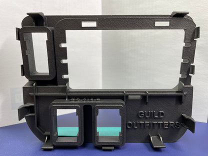 Base Panel for 1 Tall and 2 Short Switch Locations (Tacoma Access Cab) | '16 - '23 Tacoma