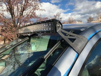 Cali Raised Toyota Tundra 52" Curved LED Light Bar Roof Mounting Brackets | '07 - '21 Tundra
