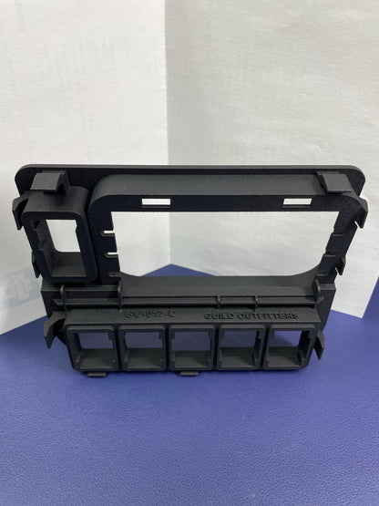 Base Panel for 1 Tall and 5 Short Switch Locations (Tacoma Access Cab) | '16 - '23 Tacoma