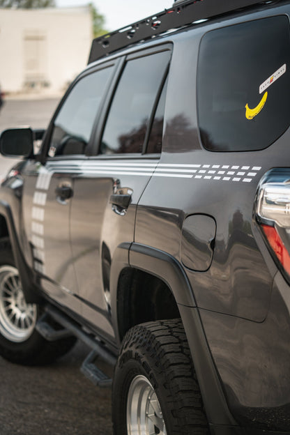 Taco Vinyl 4Runner Checkered Stripe Kit | '10 - '24 4Runner
