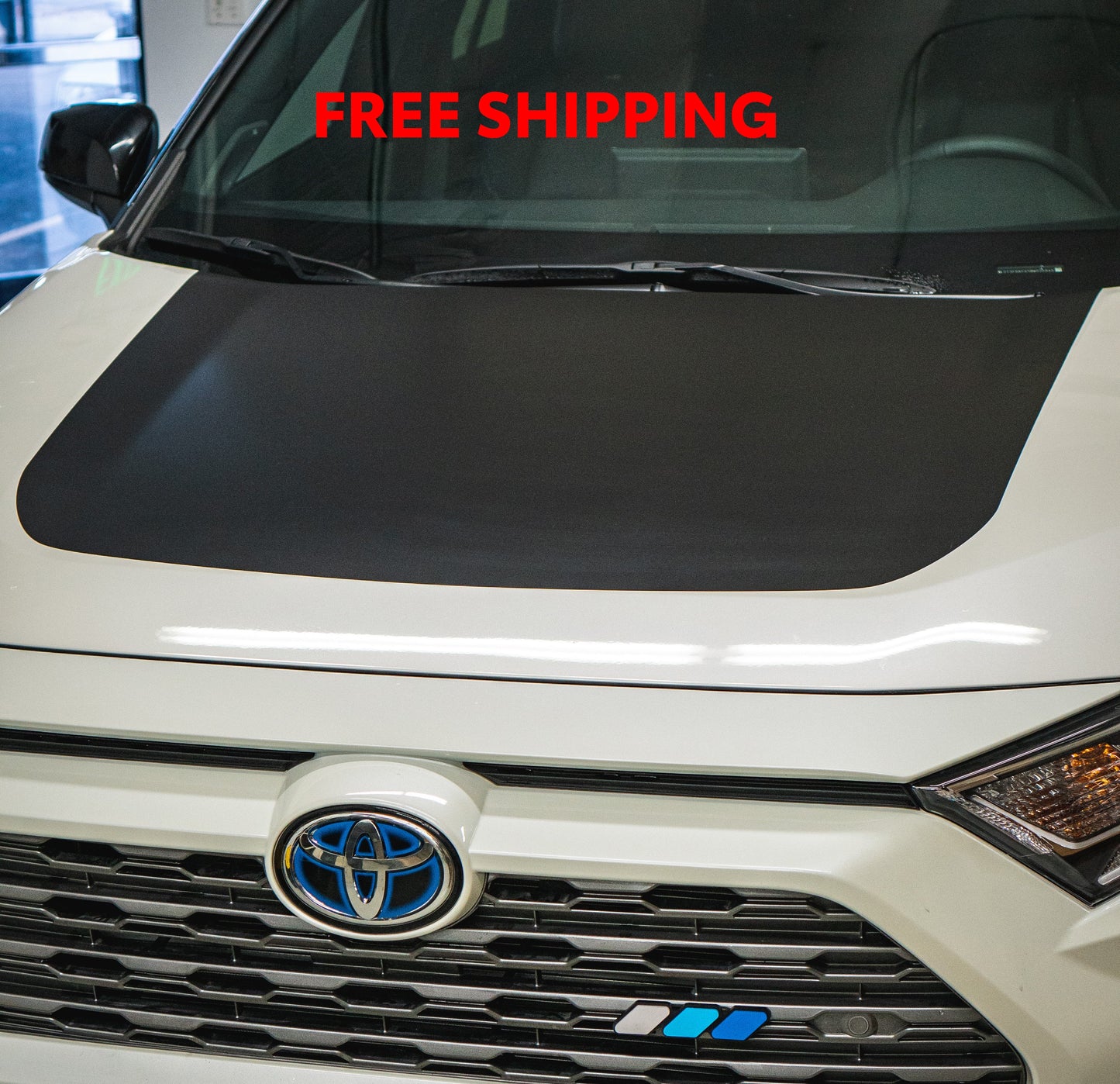 Taco Vinyl Rav4 Hood Stamp Decal | '19 - '25 Rav4