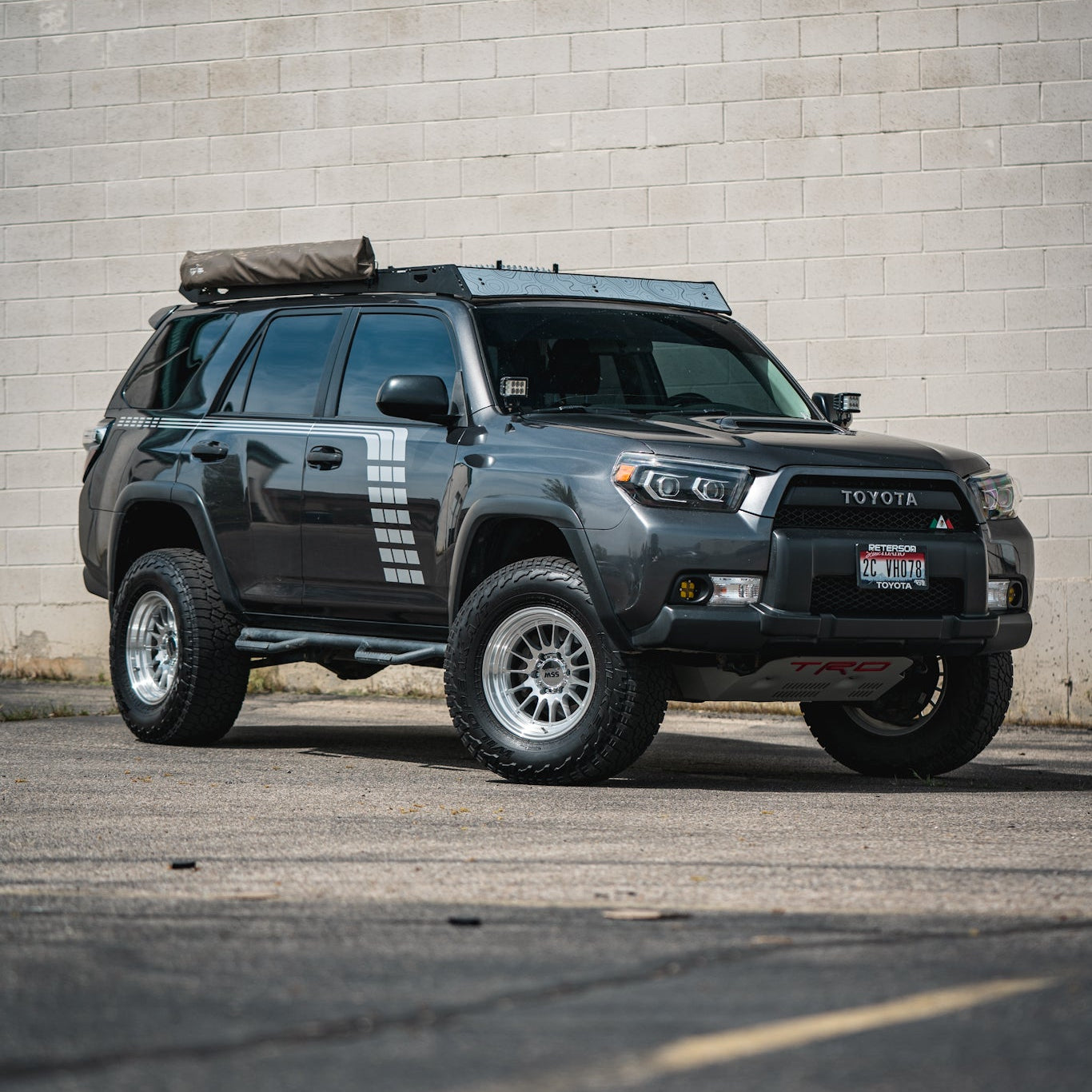 Taco Vinyl 4Runner Checkered Stripe Kit | '10 - '24 4Runner