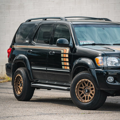 Taco Vinyl Sequoia Checkered Stripe Kit | '01 - '07 Sequoia