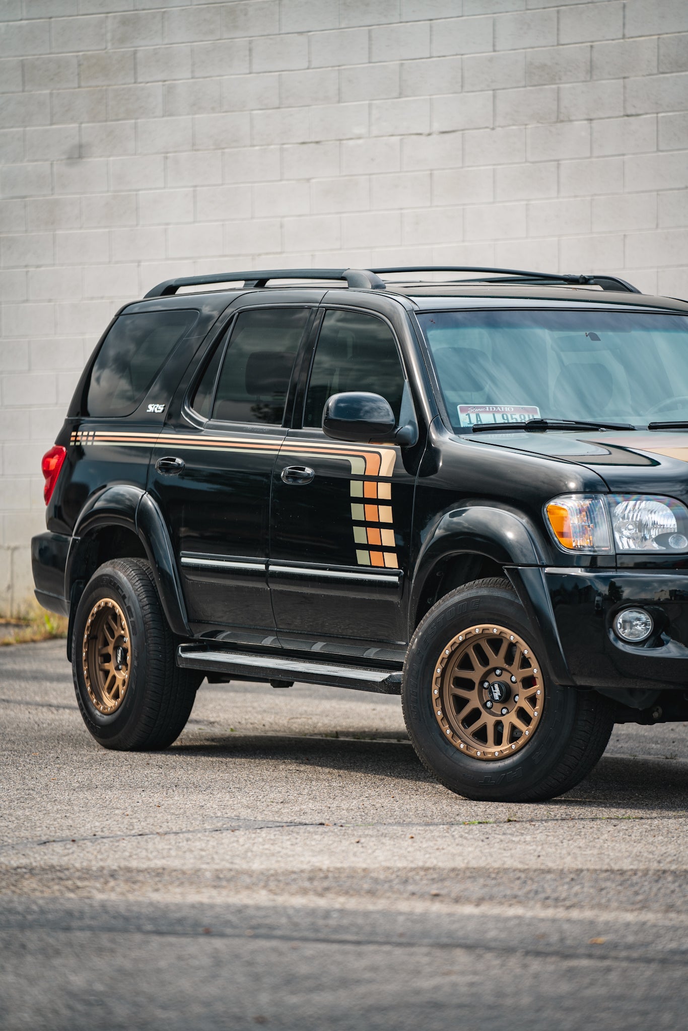Taco Vinyl Sequoia Checkered Stripe Kit | '01 - '07 Sequoia