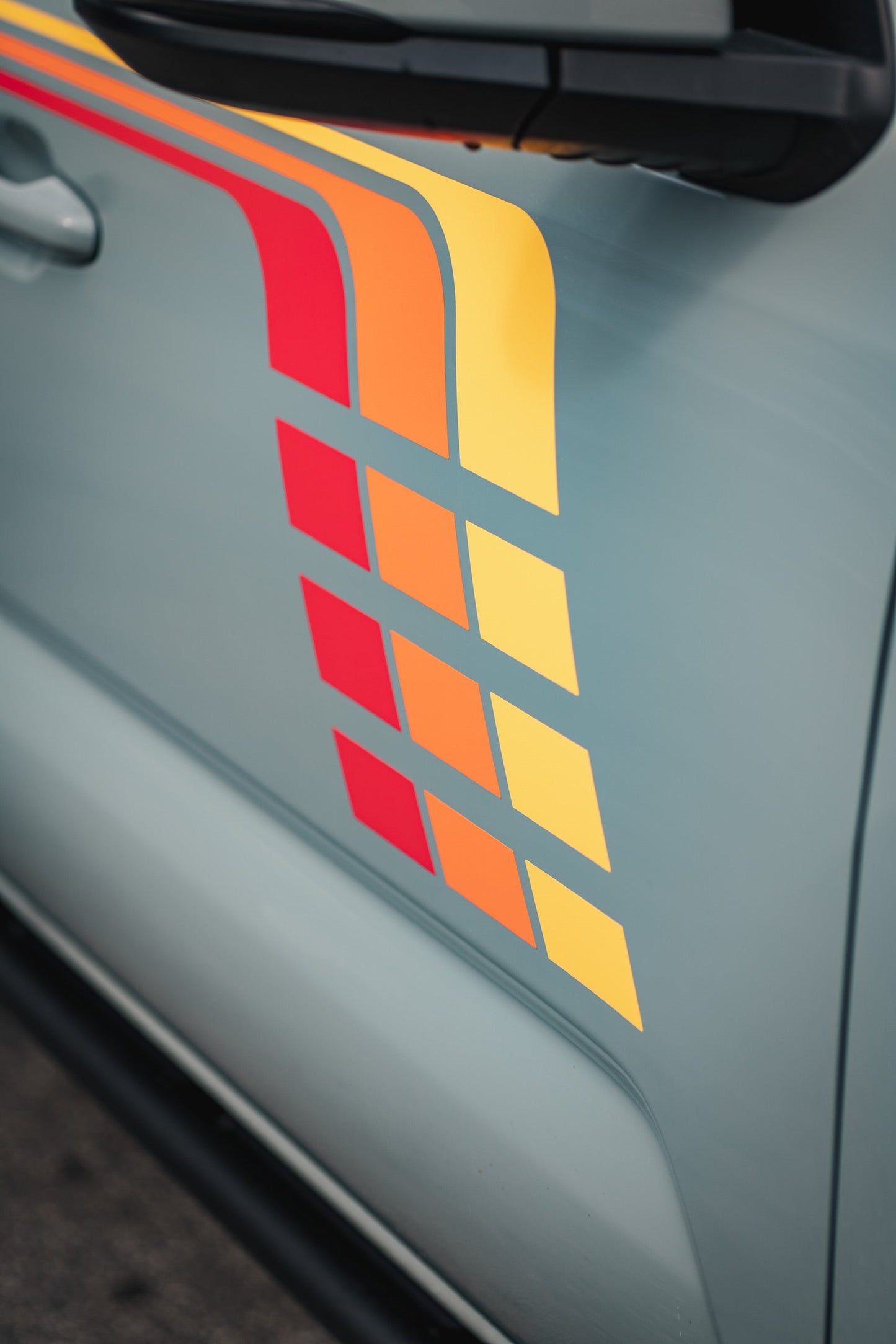 Taco Vinyl Tacoma Checkered Stripe Kit | '16 - '23 Tacoma