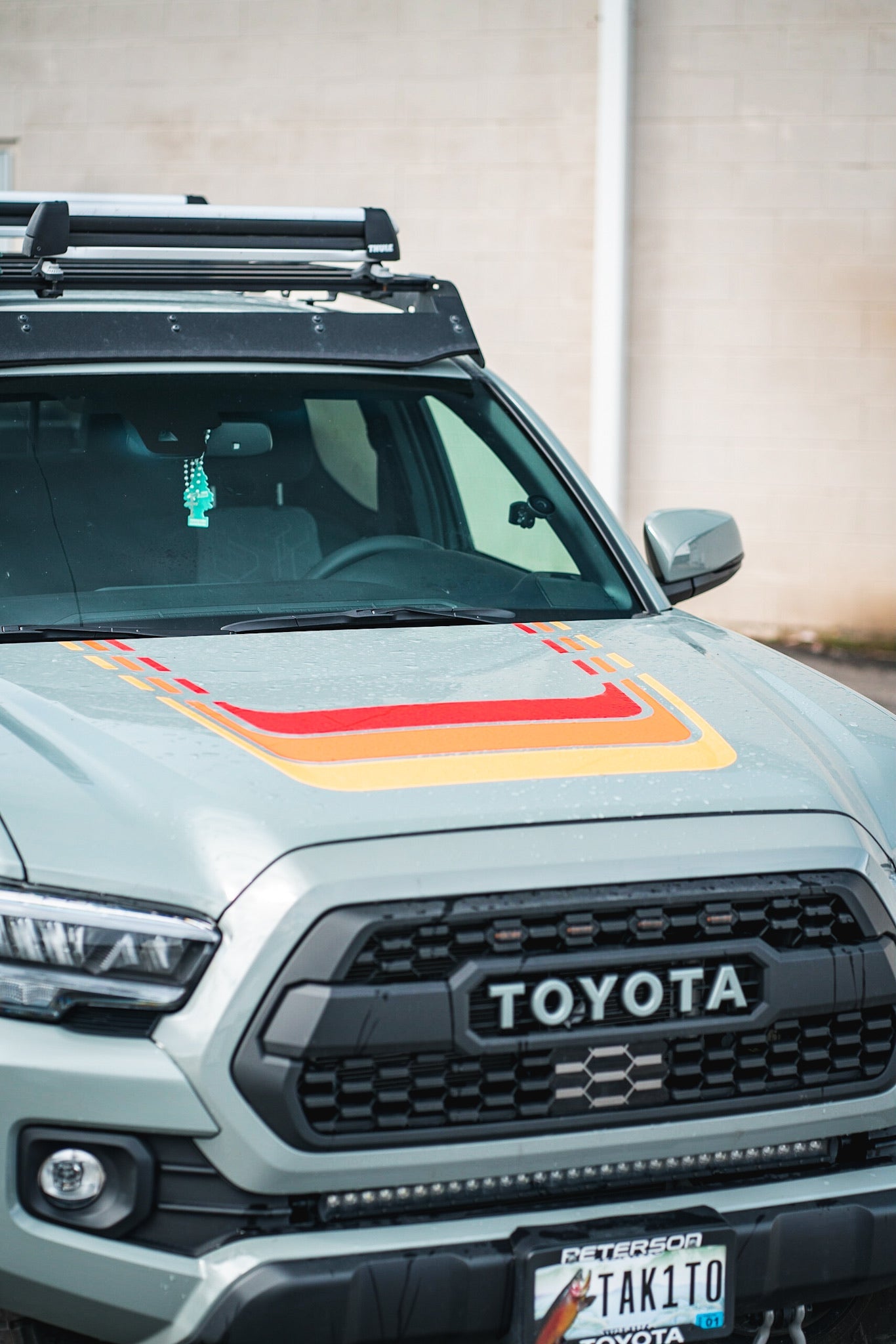 Taco Vinyl Tacoma Checkered Stripe Kit | '16 - '23 Tacoma
