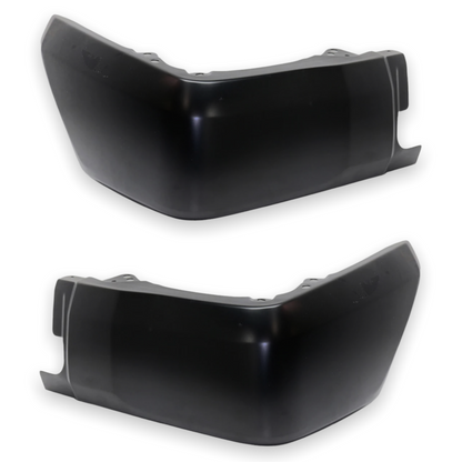 Taco Vinyl Standard Tundra Rear Bumper Caps (Metal) | '14 - '21 Tundra
