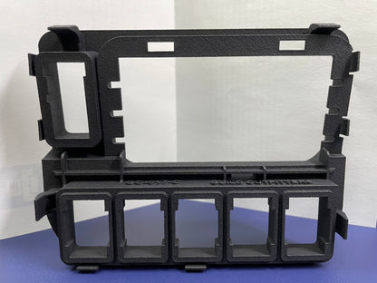 Base Panel for 1 Tall and 5 Short Switch Locations (Tacoma Access Cab) | '16 - '23 Tacoma