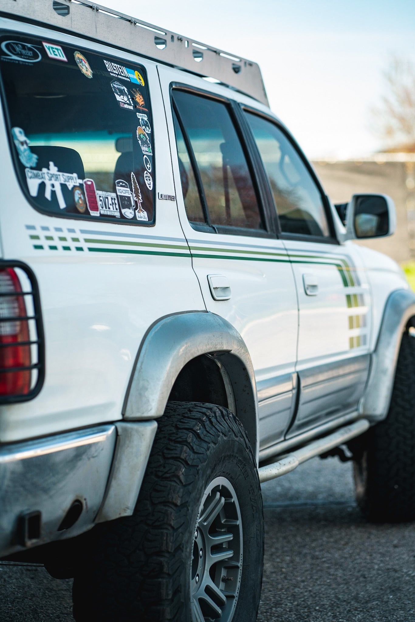 Taco Vinyl 4Runner Checkered Stripe Kit | '96 - '09 4Runner
