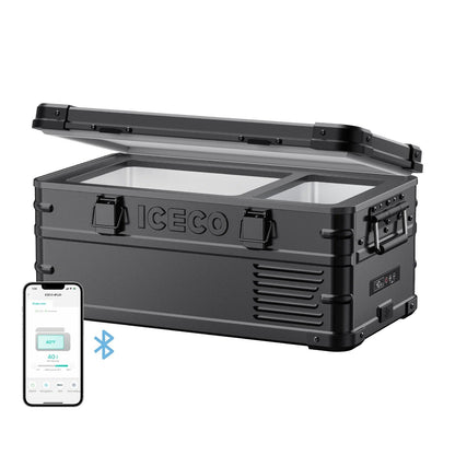 ICECO APL20 Single-Zone Aluminum Fridge Freezer | 20L Black