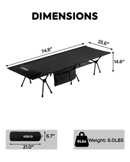 Portable Camping Cot | ICECO