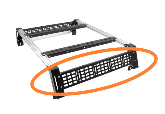Cali Raised Overland Bed Rack MOLLE Side Panels