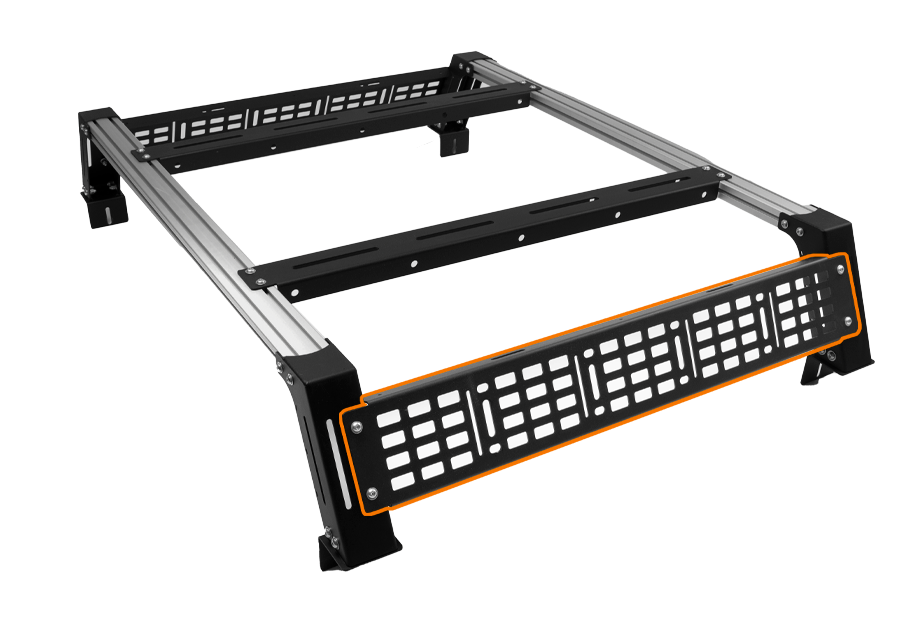 Cali Raised Overland Bed Rack MOLLE Side Panels