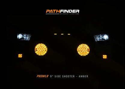 PROWLR 9" LED Driving Light [TRUE AMBER]