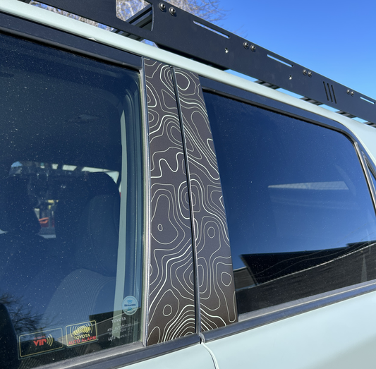 Taco Vinyl 4Runner Door Pillar Decals | '10 - '24 4Runner