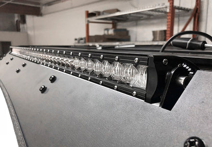 Cali Raised 40" Cut-Out Prinsu Roof Rack Slim LED Light Bar Bracket Kit