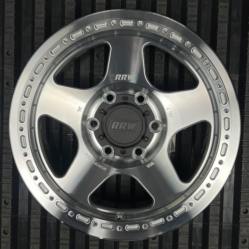 RG4-H Hybrid MonoForged Wheel | Brushed Aluminum
