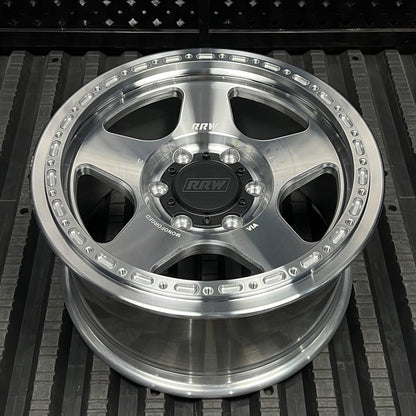 RG4-H Hybrid MonoForged Wheel | Brushed Aluminum