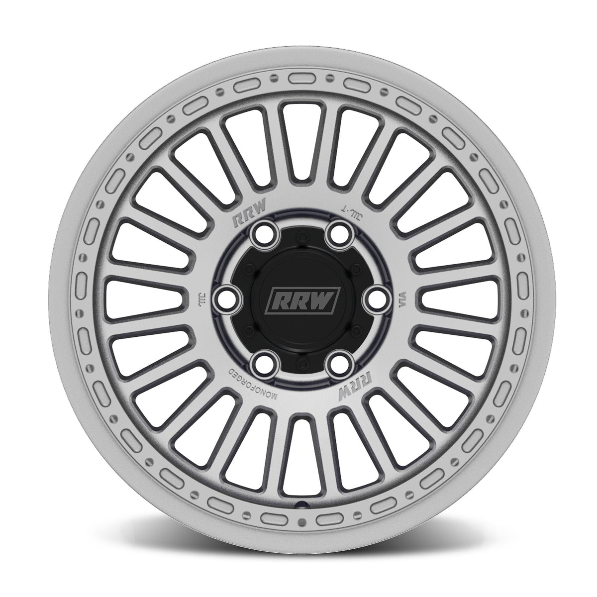 Relations Race Wheels RG6-H Hybrid MonoForged Wheel | Brushed Aluminum