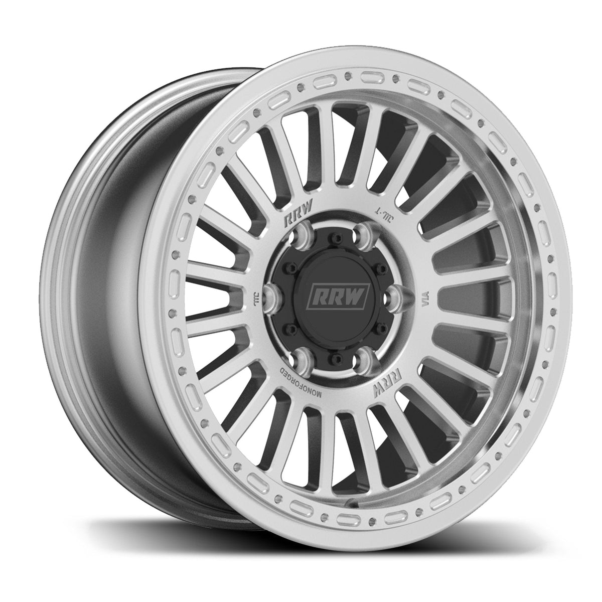 Relations Race Wheels RG6-H Hybrid MonoForged Wheel | Brushed Aluminum