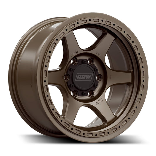 RRW RR2-H Flow Form 17x8.5 Hybrid Beadlock - Matte Bronze