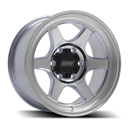 RRW RR2-S Flow Form 17x8.5 Wheel - Brushed Aluminum