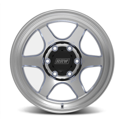 RRW RR2-S Flow Form 17x8.5 Wheel - Brushed Aluminum